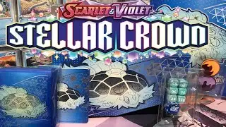 Pokemon Stellar Crown ETB Unboxing