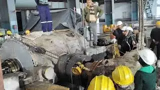 Capital Overhauling of 250 MW Steam Turbine Part-5/ Breech Nut opening and detailed explanation