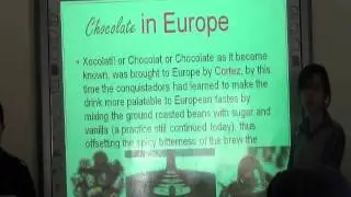 Presentation about Chocolate