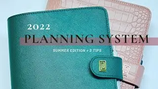 2022 Summer Planning System | Summer Edition | 3 Planning Routine/Setup Tips