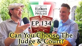 Can You Choose The Judge & Court? - Italian Citizenship Court Cases 1948 Case & Descent