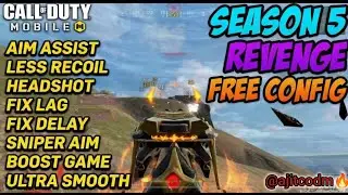 FREE Paid God AIM ASSIST Config | No Ban + Zero Recoil | CODM Season 5 | Codm Aimbot Config 2026
