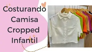 🌹Sewing Children's Cropped Shirt🌹