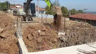 İKİ KATLI KÖY EVİ PROJEMİZ TEMEL DOLGU SİZ HAYAL EDİN BİZ İNŞAA EDELİM TEMELDEN ÇATIYA 05397836800