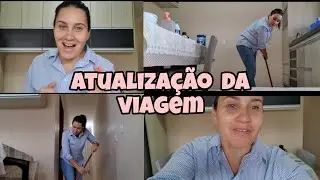 CHEGAMOS  EM CASA /LIMPEZA/DE VOLTA A ROTINA  .