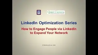 LinkedIn Tips from Workforce50.com: Building Your Network