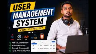 User Management System Project in Java Servlet, JSP, and MySQL  ,HTML | Full Tutorial || 