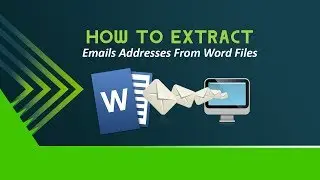 How to extract emails addresses from word files?