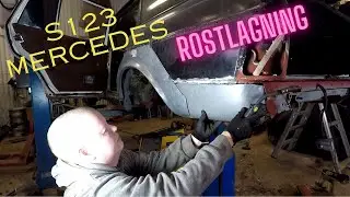 Mercedes Benz S123 300d Projektbil DEL 11