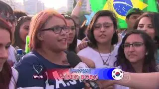140610 • Mais Você at Music Bank Brasil (MBLAQ appearance)