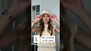 Cute Baseball Hats from Amazon