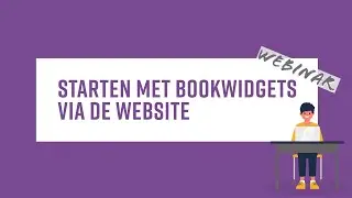 Starten met BookWidgets via de website (zonder leersysteem)