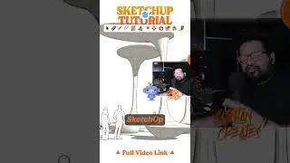 SketchUp for Architects: How to 3D Model of the Parametric Seating TMW Museum in #shorts #SketchUp