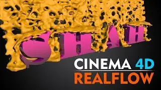 Cinema 4D RealFlow Particle Emittor | CInema 4D Tutorial | SHAH TUTORIAL