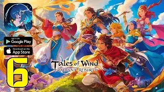 Tales of Wind Gameplay Walkthrough Part 6 - Mastering New Skills! (iOS, Android)
