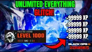 *UPDATED* UNLIMITED EVERYTHING GLITCH BO6 (INFINITE XP & GOBBLEGUMS) BO6 GLITCH! BO6 ZOMBIES GLITCH!