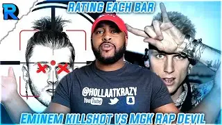 KILLSHOT - EMINEM (MGK DISS) vs RAP DEVIL - MGK (EMINEM DISS) | RATE THE BARS