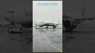 #flight #pushback #indigo #aeroplane #airport #shorts #trending #boeing #777
