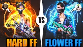 Flower Vs ‎@HARDFF09 | Movement God vs Accuracy God ⌨️🖱️ | 1v1 best fight ⚡