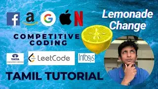Lemonade Change Tamil Tutorial C++ (LeetCode 860 Easy)