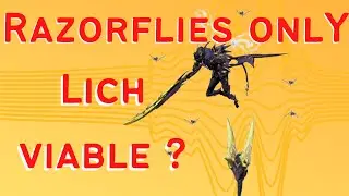 Warframe | Easy solo lich confrontation with Titania (Razorflies only)