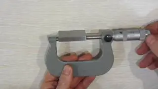 Микрометр - настройка и проверка.