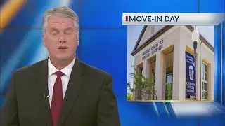 Freshman move in day at Charleston Southern University