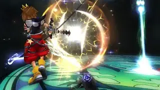 KINGDOM HEARTS 2,  BUT Roxas get destroyed by hit OWN KEYBLADES