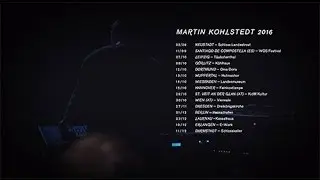 Martin Kohlstedt - Live 2016 Trailer