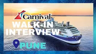 Carnival Cruise Walk In Interview