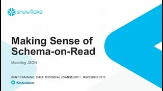 Making Sense of Schema on Read - OTW2018