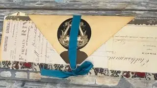 Document Style Piano Roll Junk Journal - For Sale
