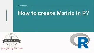 How to create matrix in R?