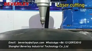 robot laser cutting