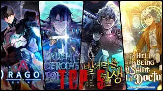 2022 TOP 5 SSS rated fantasy Manhwa #manhwa