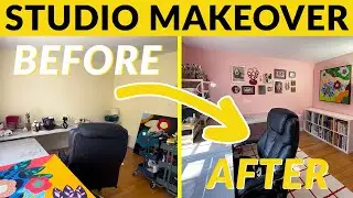 Artist Studio Makeover