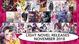 Light Novel Releases for November 2018 