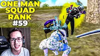 +7600 PUAN OLDUM ! ONE MAN SQUAD RANK 59. BÖLÜM - PUBG MOBILE