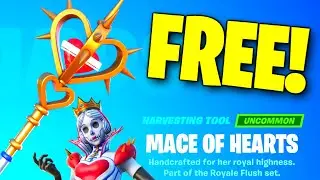 Fortnite - FREE "Mace of Hearts" & Love Reigns Guide! (How To Get Mace of Hearts)