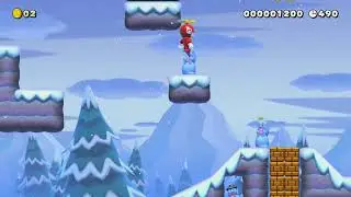 Super Mario Maker 2 Lil Timmy's Snowday Level Code 81W KP2 H3G