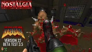 Brutal Doom v22 Beta Test 3.5 | Nostalgia - Map01: Dragonaut [UV-MAX] | 4K/60