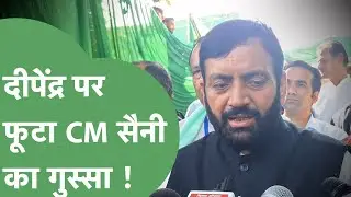 Deepender Hooda के बयान पर क्या बोले CM Saini ? | Haryana Tak