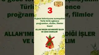 YILBAŞINDA BUNLARI ASLA YAPMA #shorts