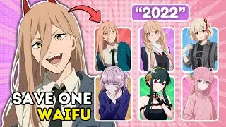 Save 1 ANIME WAIFU for each YEAR 🤯🔥(1998–2025) | Anime Quiz!