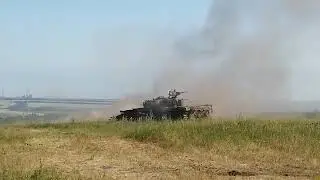 ПТУР по танку.