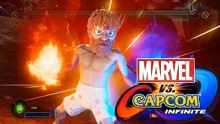 【アーサー】必殺技ハイパーコンボ【MVC INFINITE】