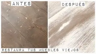 Diy Estilo Envejecido Para Tus Muebles / 