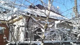 Зима пришла 3 марта. 2013 года.
