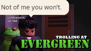 TROLLING EVERGREEN'S PROFESSIONAL STAFF (and getting arrested) | Trolling at Evergreen Bar | ROBLOX