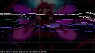 [Touhou Style Original] [MIDI Video] FM Starpecter's Theme - Actualizer Interstellar